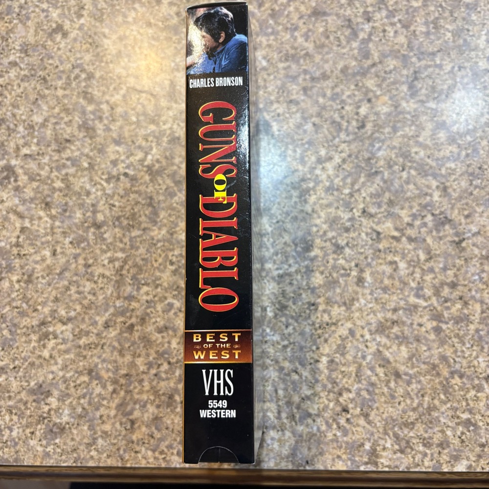 Guns of Diablo VHS Charles Bronson Western Movie‎ Tape